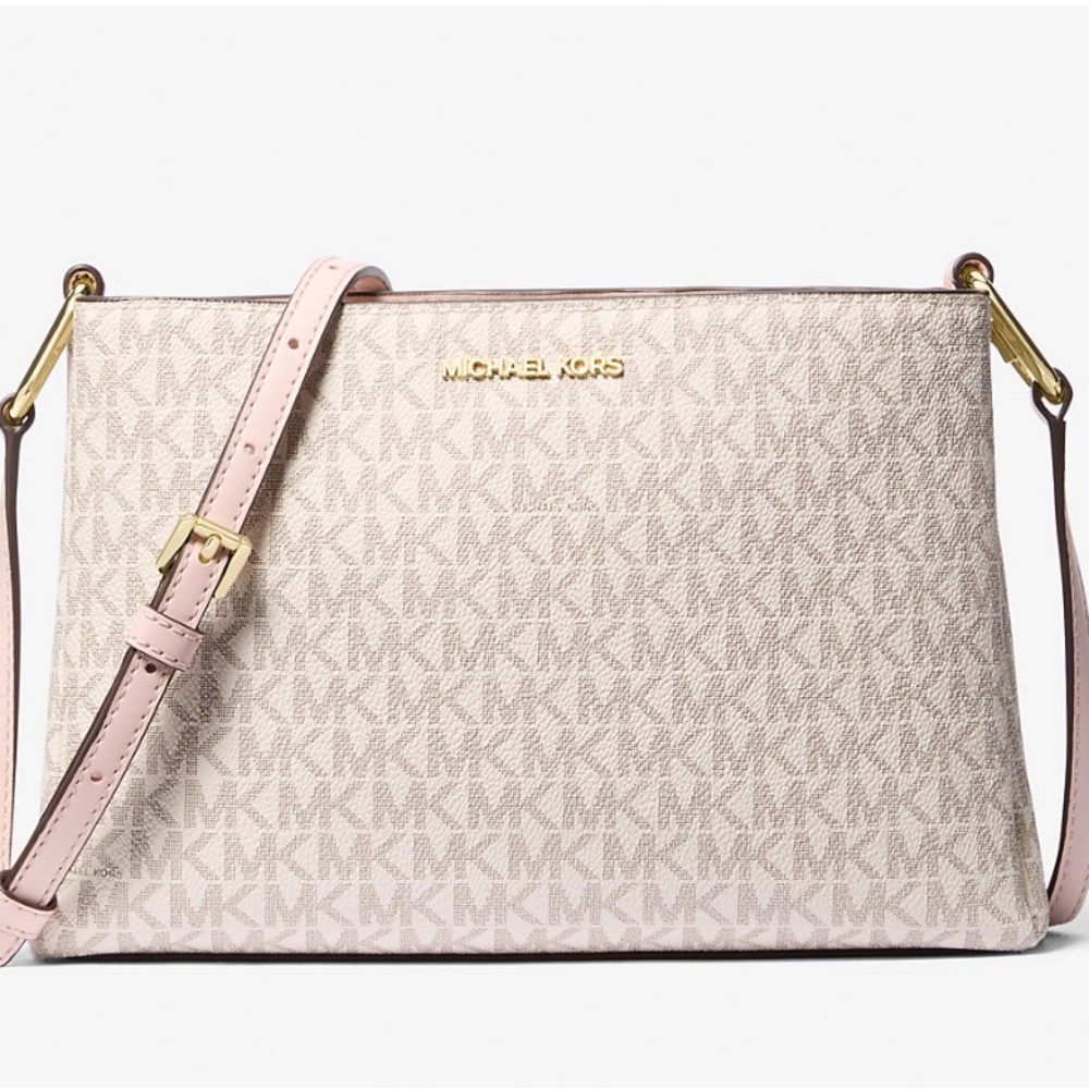 Trisha Michael Kors Pink and Cream Women's Bag